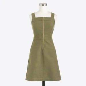 J. Crew Factory Olive Green Dress